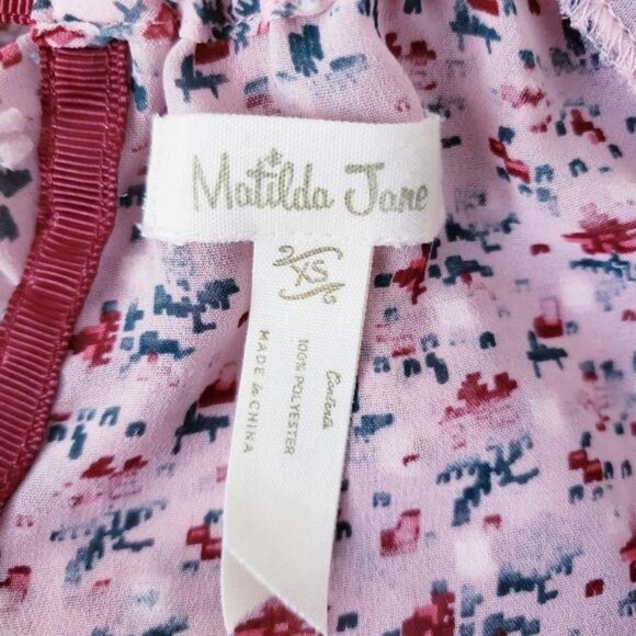Matilda Jane Swiss Dot Floral Cottage Top Size XS - Picture 7 of 9